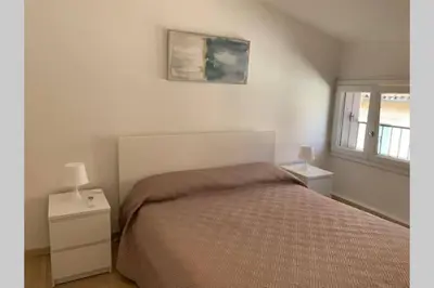 Letto o letti in una camera di Casa Palladio S