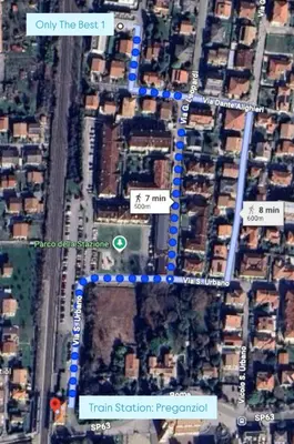 Il quartiere o una zona nella vicinanze dell'appartamento