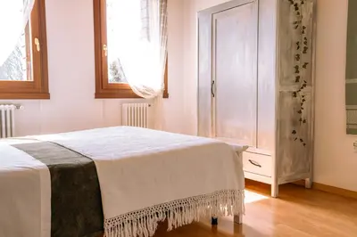 Letto o letti in una camera di Venice's neighbor Home