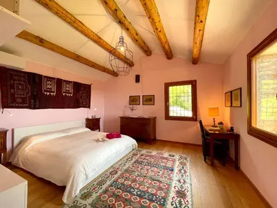 Letto o letti in una camera di Villa degli ulivi by Holiday World