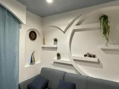 Area soggiorno di Hayez Rooms