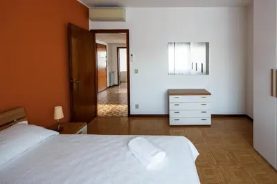 Letto o letti in una camera di Appartamento Calmo 3DX
