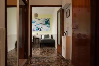 Letto o letti in una camera di VENICE Appartamento comodo - posizione strategica