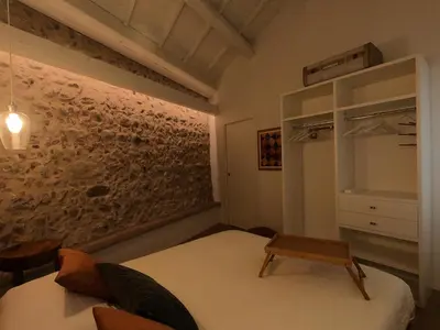 Letto o letti in una camera di Al Vecchio Porto