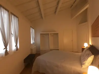Letto o letti in una camera di Al Vecchio Essicatoio