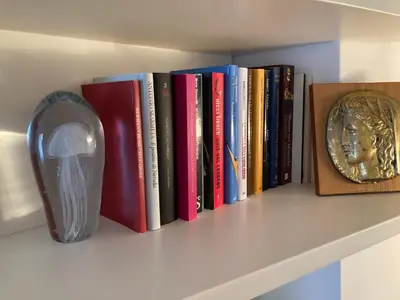 Biblioteca nell'appartamento