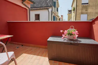 Balcone o terrazza di Acqua - Attico con terrazza
