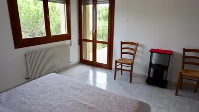 Letto o letti in una camera di APP. MARCOPOLO - 100mt dal mare