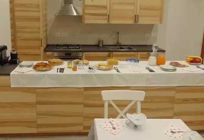 Cibo presso il bed & breakfast o nelle vicinanze