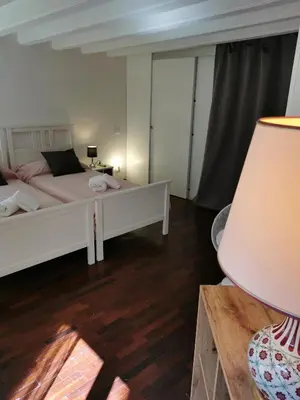 Letto o letti in una camera di San Marco Square WI-FI fibra in the fashion district 493