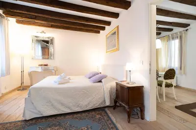Letto o letti in una camera di San Marco New Romantic