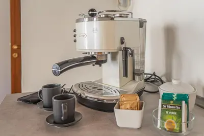 Set per la preparazione di tè e caffè presso Centro storico apartment