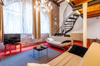 TV o dispositivi per l'intrattenimento presso Venetian Loft