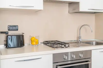 Cucina o angolo cottura di Accademia Apartments R&R