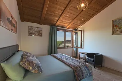Letto o letti in una camera di Marsari House