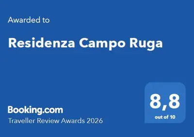 Certificato, attestato, insegna o altro documento esposto da Residenza Campo Ruga
