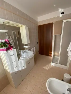 Bagno di OTB Italia 2 - Alloggio accogliente tra Venezia e Treviso con 2 Terrazze e Posto auto Coperto