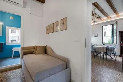 Area soggiorno di Ca’ Anna Rialto Apartment M0270429079