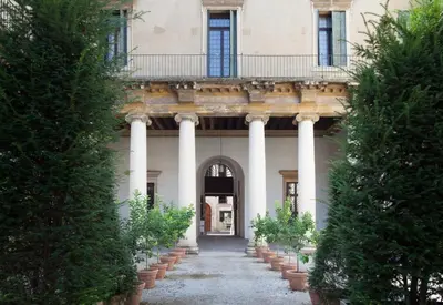 Facciata o entrata di Palazzo Valmarana Braga