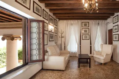 Area soggiorno di Palazzo Valmarana Braga