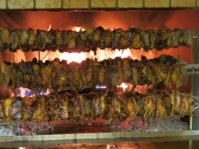 Attrezzature per barbecue disponibili per gli ospiti dell'agriturismo