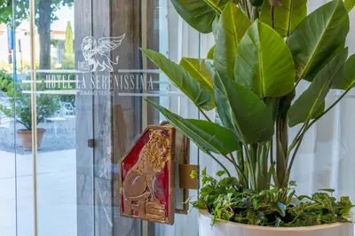 Giardino di HOTEL la SERENISSIMA TERME & SPA