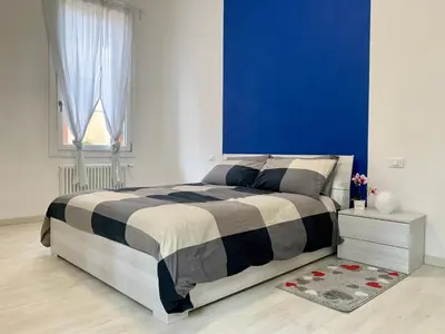 Letto o letti in una camera di Casa Milena
