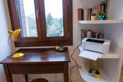 Biblioteca nell'appartamento