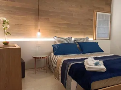 Letto o letti in una camera di Vecchia Bastia Lodge