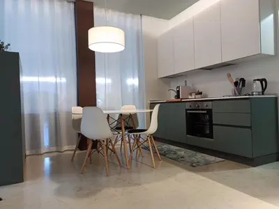 Cucina o angolo cottura di Vecchia Bastia Lodge