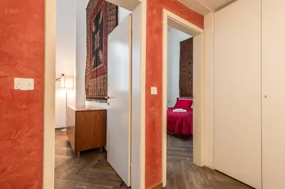 Letto o letti in una camera di Red House close to @Accademia Bridge