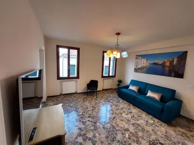 TV o dispositivi per l'intrattenimento presso Residenza Donini in Venice Suite 2