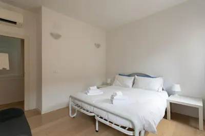 Letto o letti in una camera di Venice Lance with Lift, 2 minutes walk from the train station