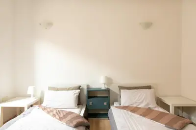 Letto o letti in una camera di Venice Lance with Lift, 2 minutes walk from the train station