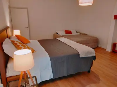 Letto o letti in una camera di Ca' Palazzo