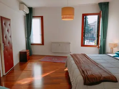 Letto o letti in una camera di Ca' Palazzo
