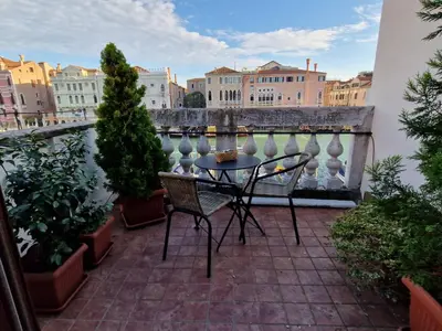 Balcone o terrazza di Residenza La Veranda a Rialto