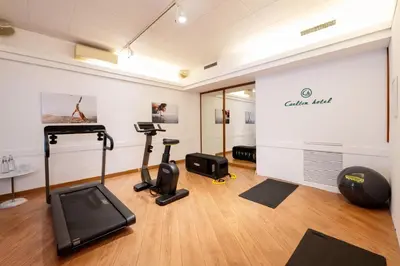 Palestra o centro fitness di Porta Altinia Suites