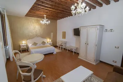 Letto o letti in una camera di Ca Del Sole Venice
