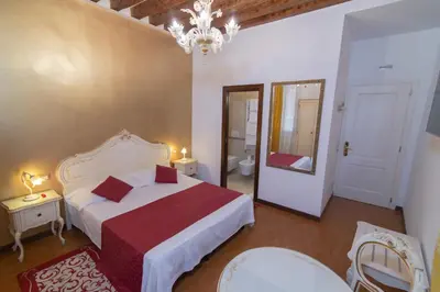 Letto o letti in una camera di Ca Del Sole Venice