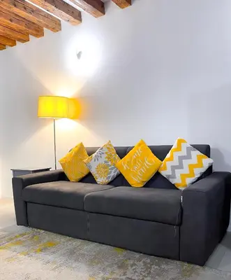 Area soggiorno di Isa Lovely Home in Venice