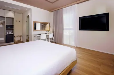 TV o dispositivi per l'intrattenimento presso Best Western Plus Hotel Bologna