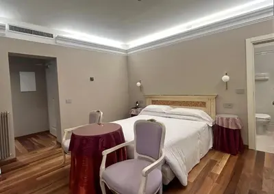 Letto o letti in una camera di Albergo Cavalletto & Doge Orseolo