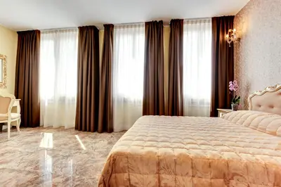 Letto o letti in una camera di New Reiter Hotel