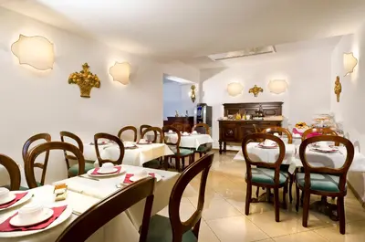 Area soggiorno di Hotel Giardinetto Venezia