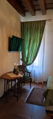 TV o dispositivi per l'intrattenimento presso Casa Locatelli - Apartment Deluxe & Suite