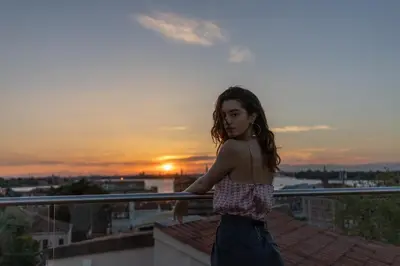 Alba o tramonto visti dall'interno dell'hotel o dai dintorni