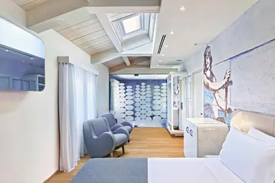 Letto o letti in una camera di Ausonia Hungaria Wellness & Lifestyle