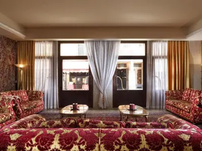 Letto o letti in una camera di Hotel Principe