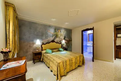 Letto o letti in una camera di Hotel Scandinavia - Relais